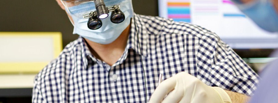 Tony Hill is a dentist in Hobart using the latest dental techniques