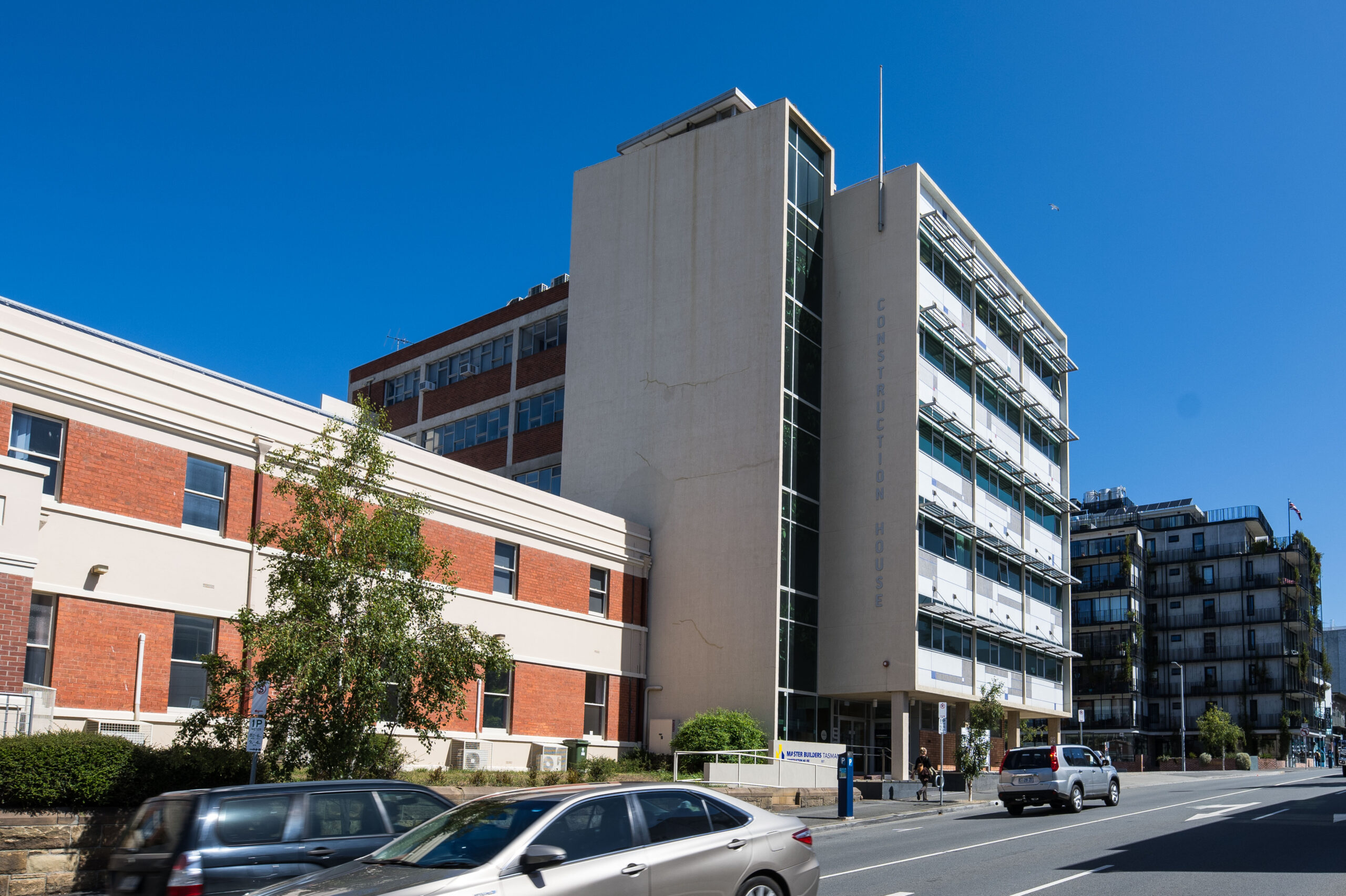 An image of a tall building taken by Tony Hill Dental